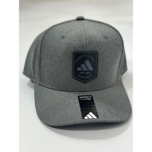 Adidas Mens Scorecard Snapback Hat Black Onyx Grey Adjustable ClimaCool